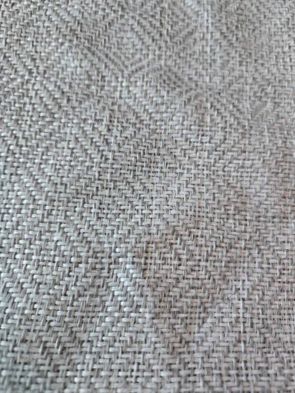 Textured Light Gray Pillow Cover